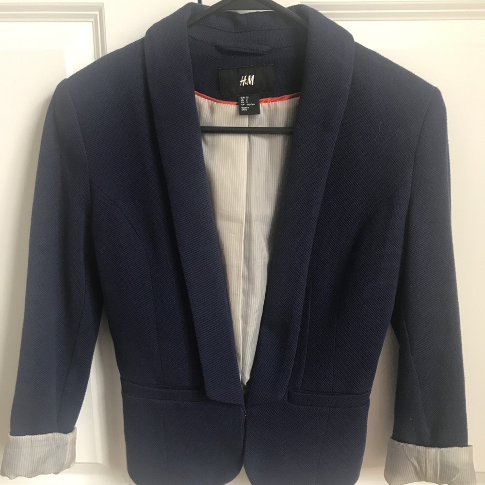 H&M Navy blazer